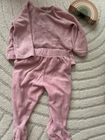 Pyjama deux pièces rose