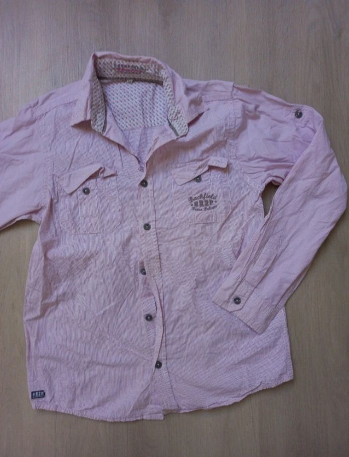 Chemise à lignes Basic field taille 158 - photo numéro 2