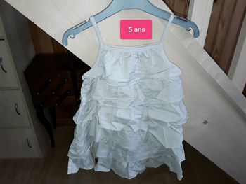 🎀 Robe d'été Fines Bretelles en 5 ans 🎀
