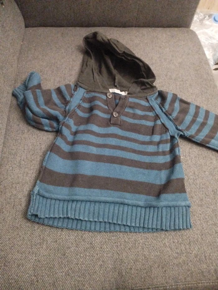 Pull à capuche