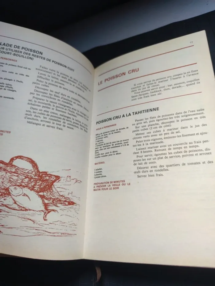 Livre de cuisine les bonnes recettes du poissonnier - photo numéro 14