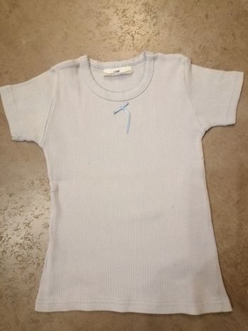 T shirt Bleu ciel 6/8 ans Z