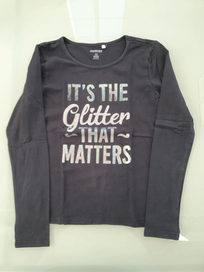 Lot de 6 tee-shirts ML 12 ans - photo numéro 6