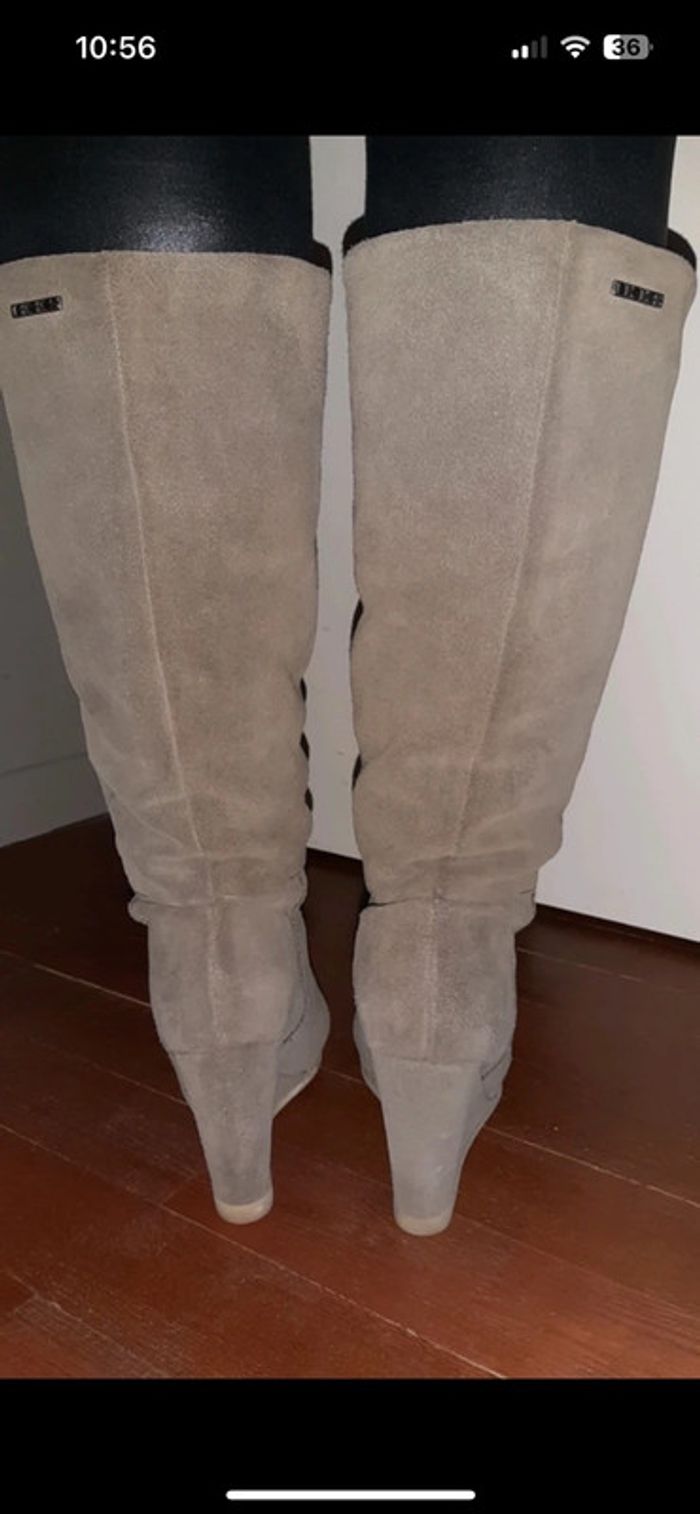 Bottes talons compensés IKKS 39 - photo numéro 11