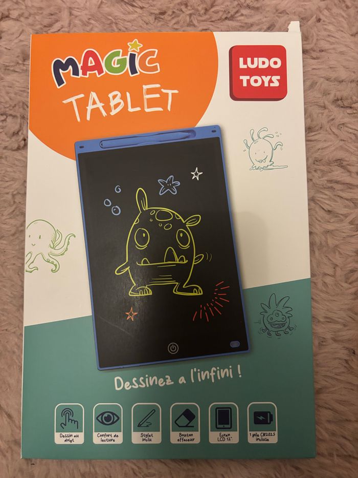 Tablette ardoise magique