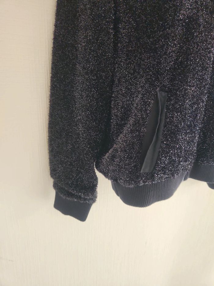 Jolie veste blouson Teddy noir Kookai S - photo numéro 5