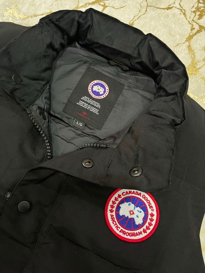 Canada goose sans manche noir - photo numéro 4