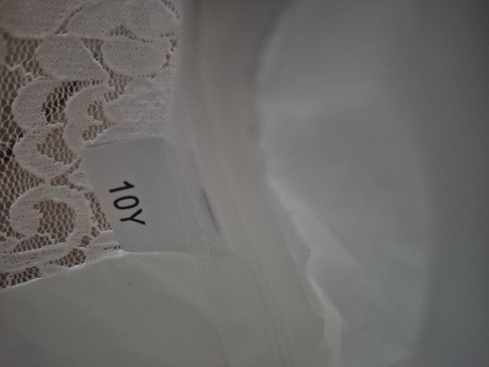 Robe cérémonie blanche 10 ans - photo numéro 3