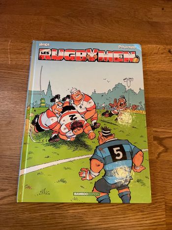 Livre BD Bande dessinée Les Rugbymen