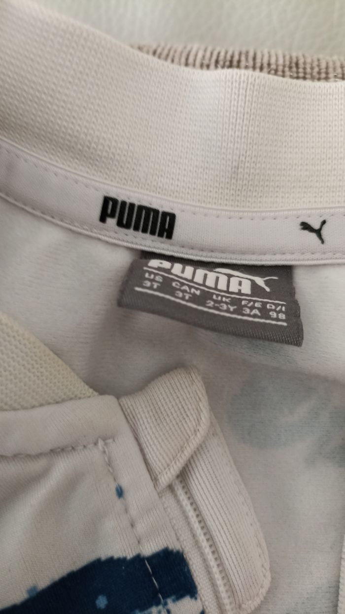 Gilet fille ( blouson)puma et petite jupe verte - photo numéro 7