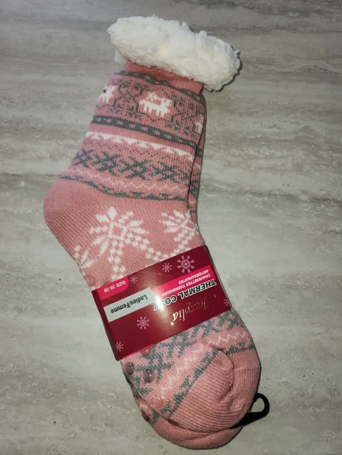 Chaussettes fourrée
