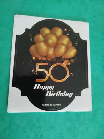 Étiquettes bouteilles 50 ans 