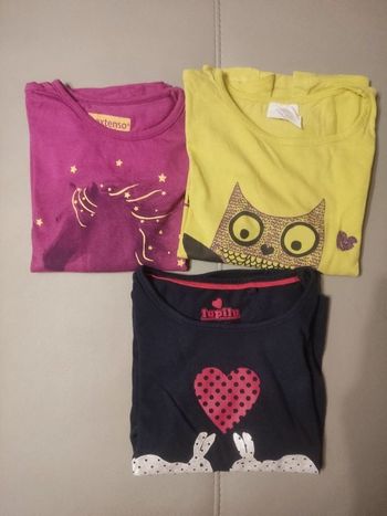 Lot 3 tee shirts motifs