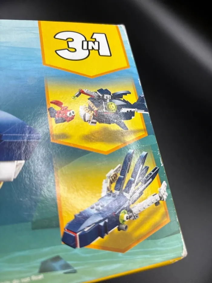 🦈 LEGO Creator 3in1 - Les Créatures des Grands Fonds (31088)🐠 - photo numéro 9
