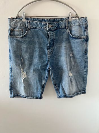 Short en jeans