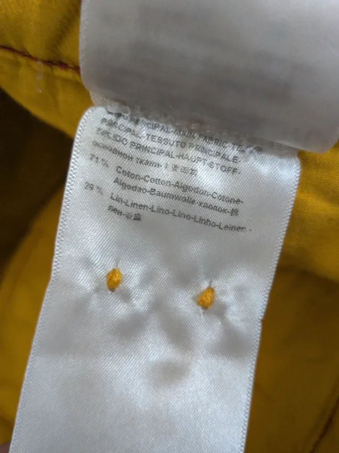 Pantalon Chevignon neuf avec étiquette – Taille 36 – moutarde - photo numéro 9