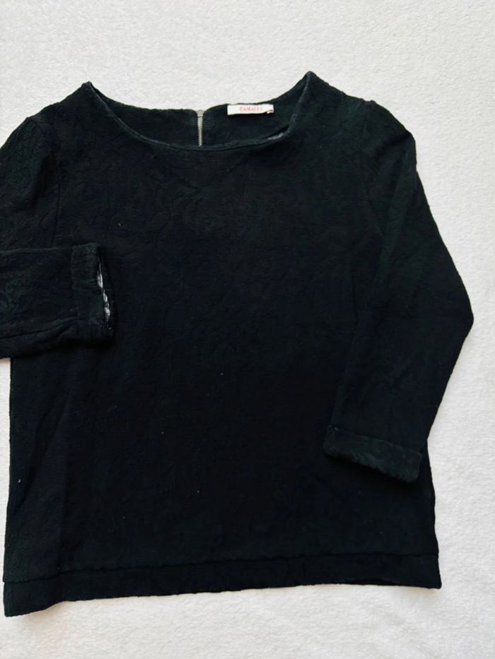 Haut noir Camaïeu -L - photo numéro 4