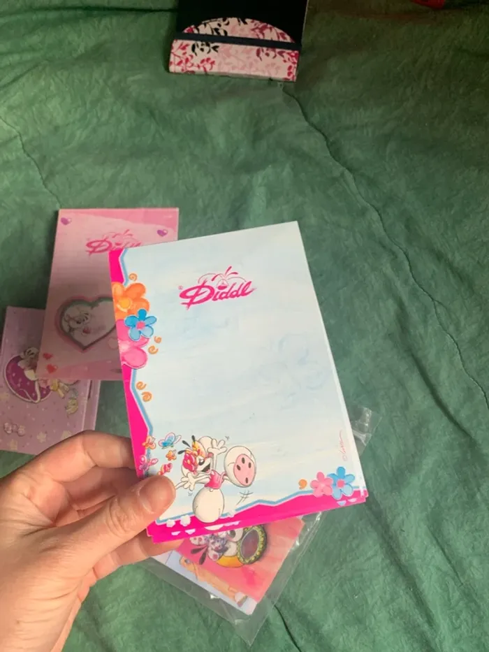 Bloc diddl + boire avec carnet de feuille - photo numéro 5