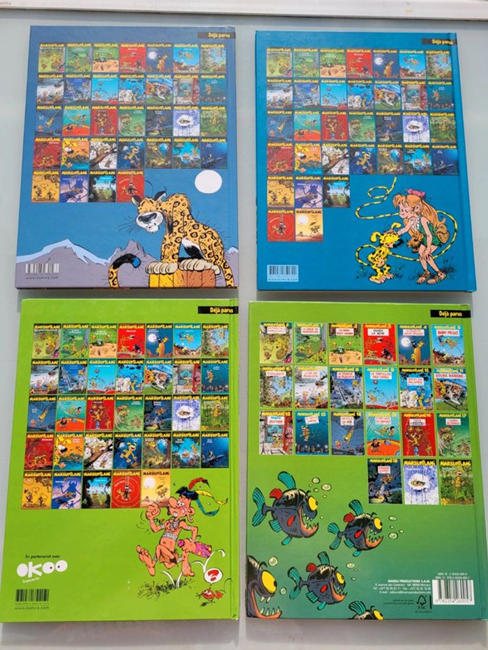 4 BD Marsupilami : Tomes 4, 5, 6 et 20 - photo numéro 2