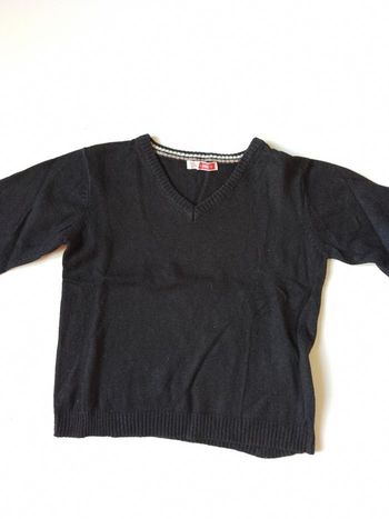 Pull col V garçon 4 ans DPAM