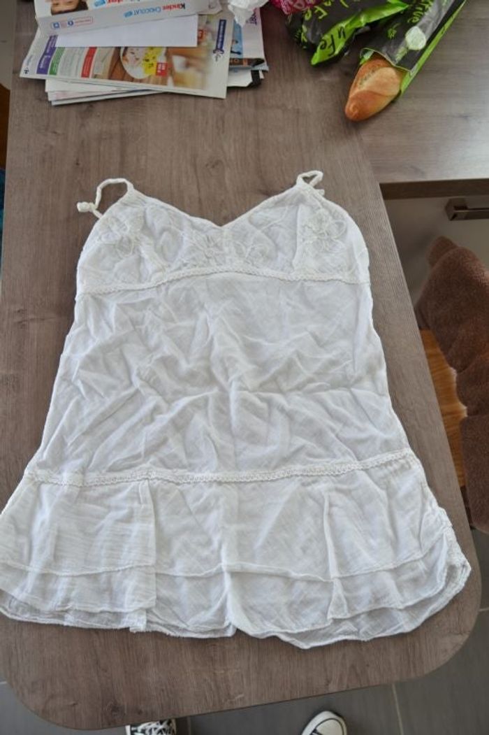 débardeur blanc