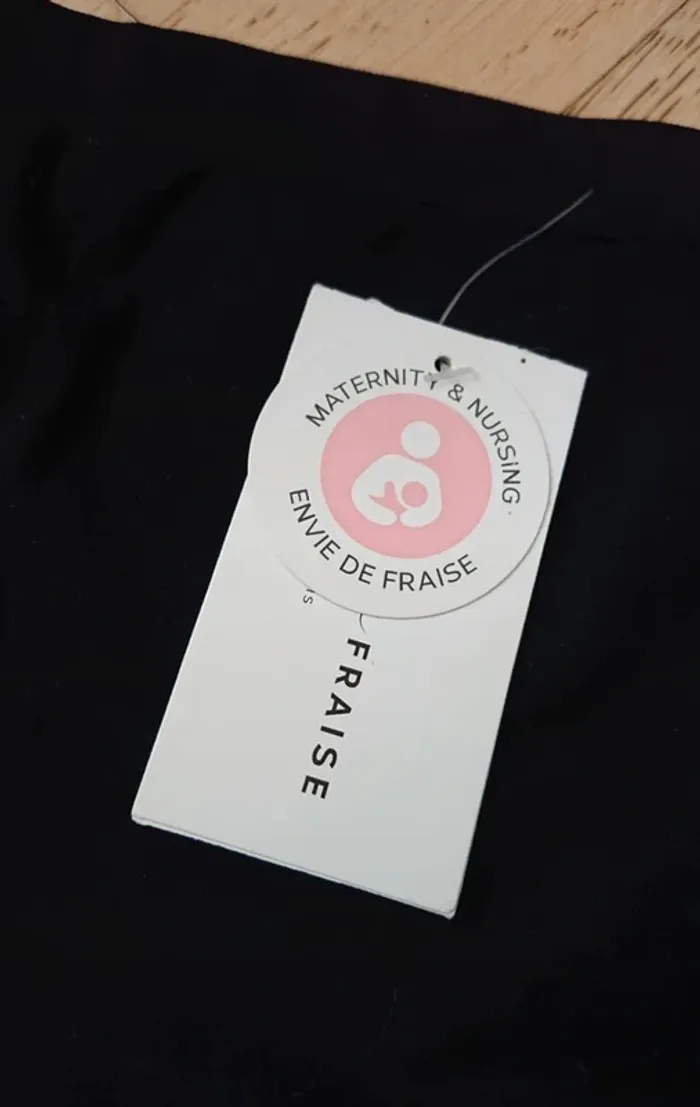 Bandeau ventre grossesse noir - photo numéro 3