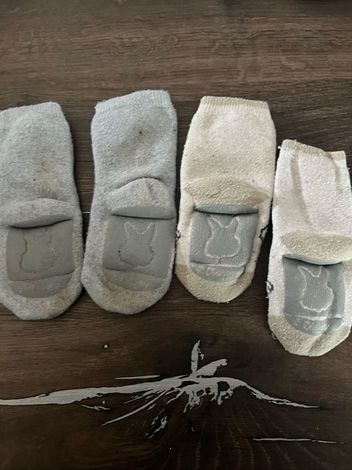Lot 2 paires de chaussettes antidérapantes Panpan - photo numéro 2