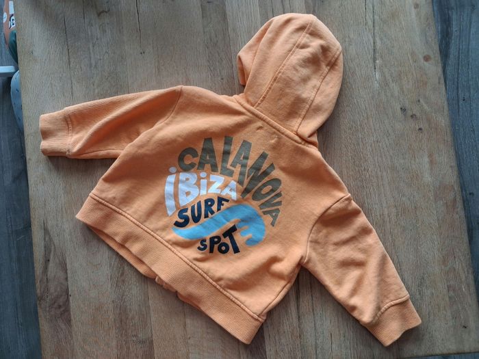 Sweat à capuche Vertbaudet 2 ans - photo numéro 2