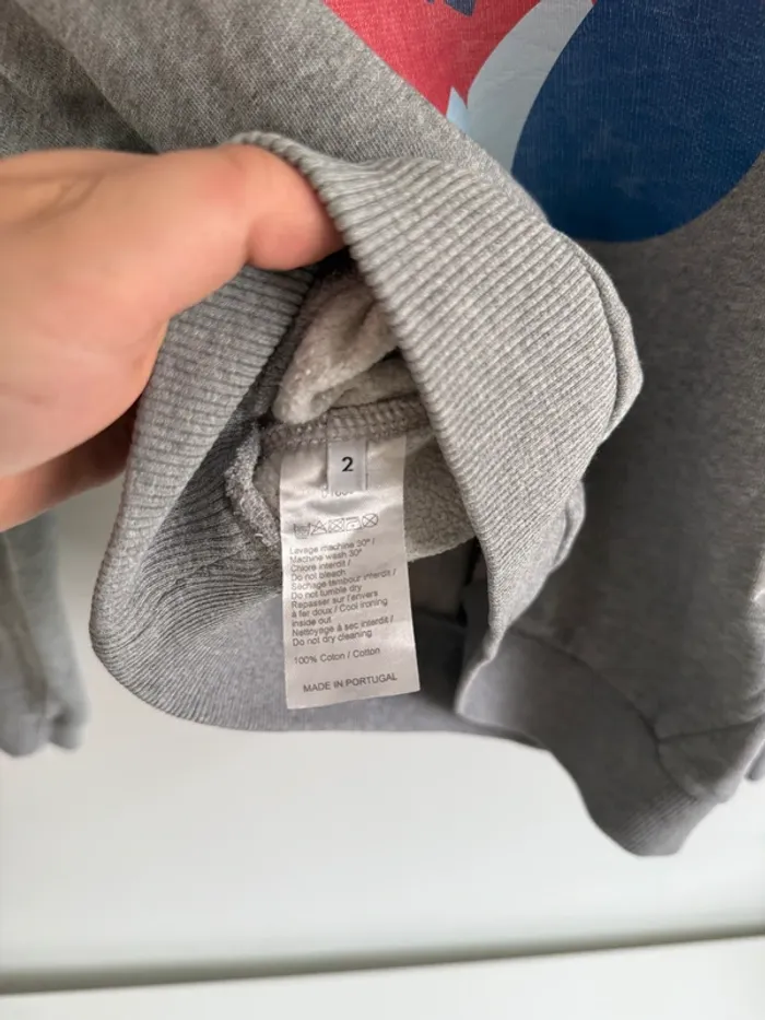 Sweat gris Courreges - photo numéro 8