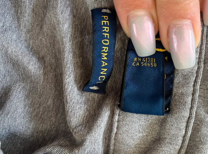 Polo/T.shirt de sport gris clair Polo Ralph Lauren pour homme, taille S - photo numéro 5