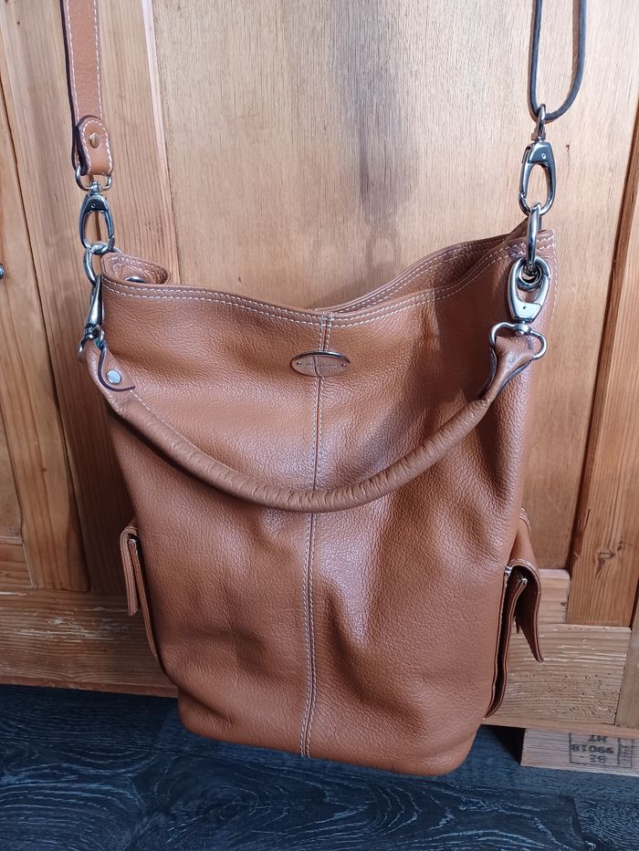 Sac MAC DOUGLAS  Marron caramel avec accessoires