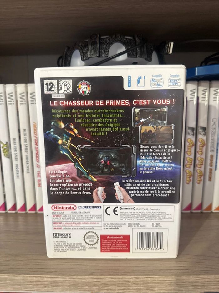 Metroid prime 3 corruption jeu Wii - photo numéro 3
