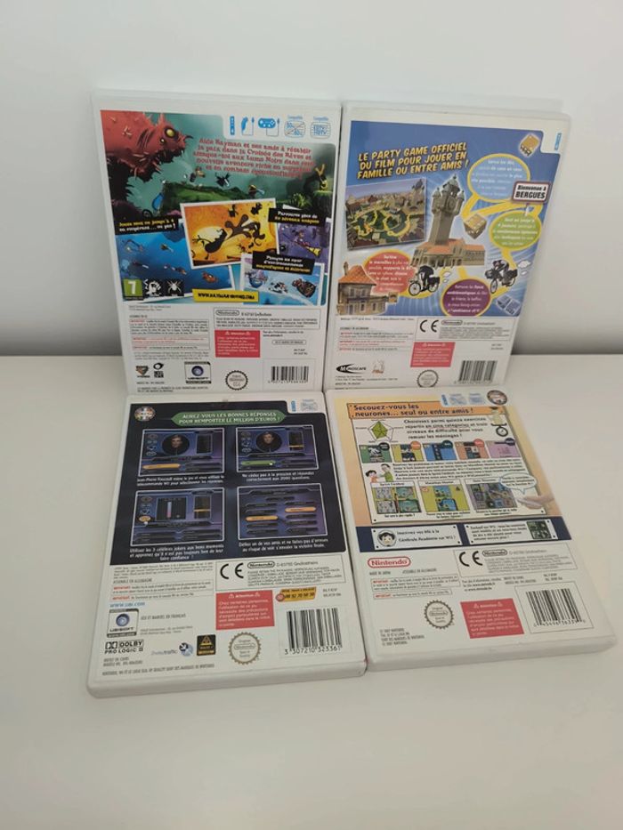 Wii - lot de 4 jeux - photo numéro 3