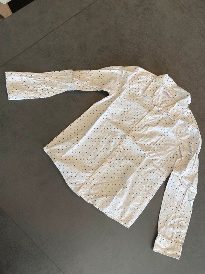 Chemise blanche garçon 8 ans