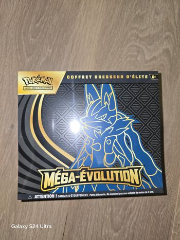 Pokemon etb coffret dresseur d'élite me1 méga evolutions 