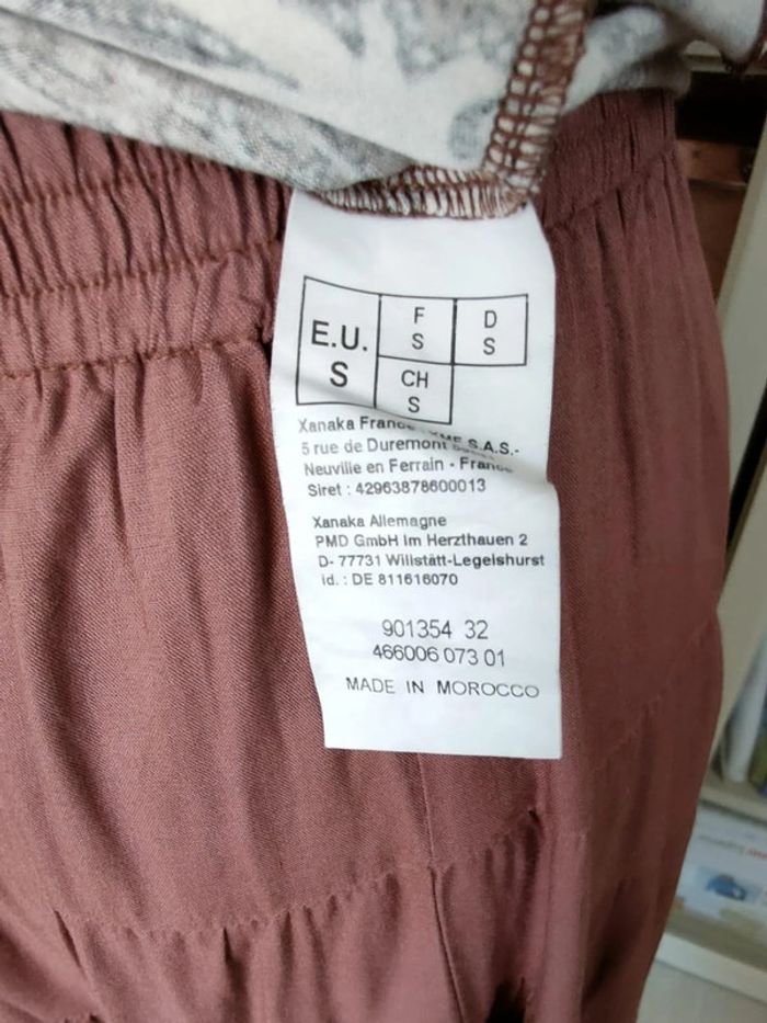 Top Xanaka à motifs ethniques, taille S, allure bohème chic - photo numéro 4