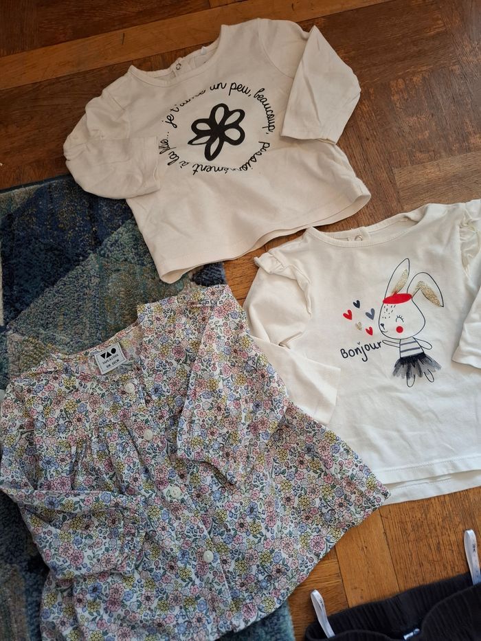 Lot vêtements bébé fille 6 mois - photo numéro 3