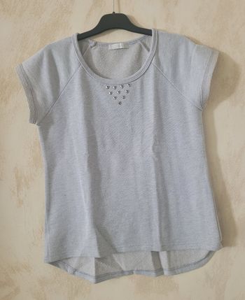 🌼😳 T-shirt gris clair Jolina