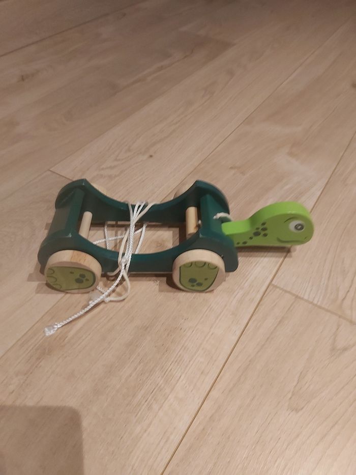 Grande tortue en bois à tirer (78)