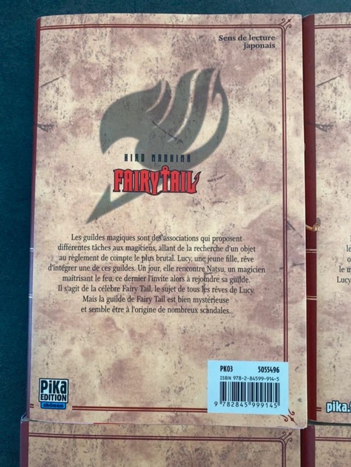 Lot de mangas Fairytail  - tomes 1 à 7 - photo numéro 6