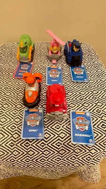 Spin Master - Pat Patrouille, Ensemble de mini véhicules de sauvetage - 3 ans et +