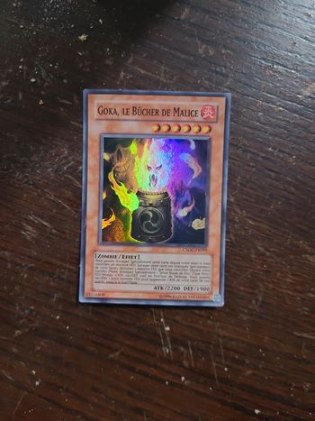 Carte goka le bûcher de malice