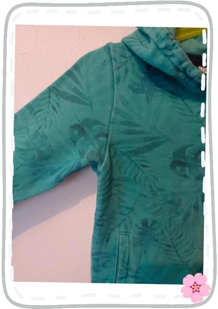 Veste feuillage vert tao 18 mois - photo numéro 4