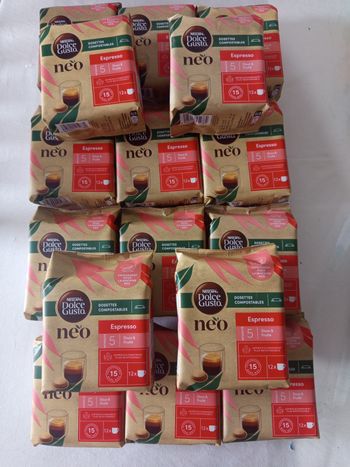 16 boîte de café dolce gusto néo a 50€