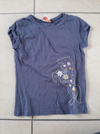 Tee shirt manches courtes fille 3 ans