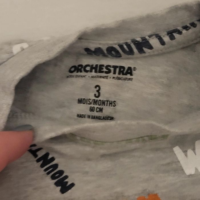 Tee shirt manches longues 3 mois - photo numéro 2