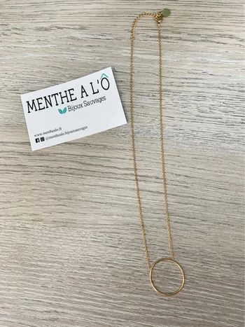 Collier - Menthe à l’ô