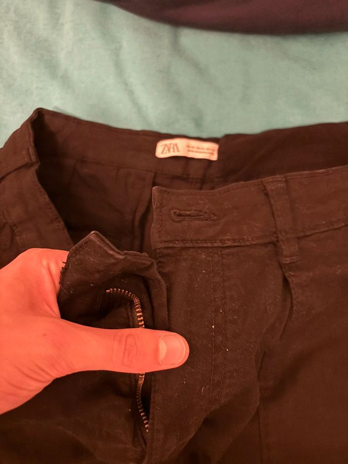 Cargo Zara noir - photo numéro 4