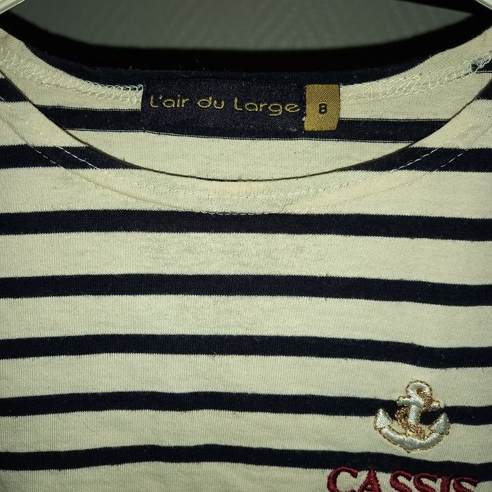 🌼Marinière ML by L'air du Large excellent état 8 ans 🌼 - photo numéro 4