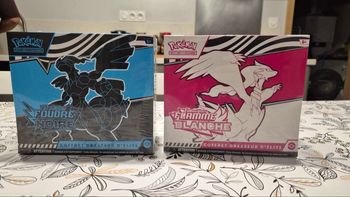 Pokémon ETB 10.5 Foudre Noire & Flamme Blanche FR Scellé